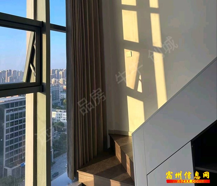 汇金广场高档loft公寓/拎包入住