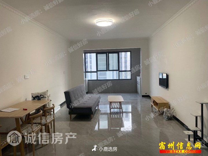 唐园北区 115平方 1400元/月 拎包入住