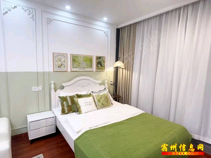 华夏公寓,家具家电齐全,拎包入住,可*租